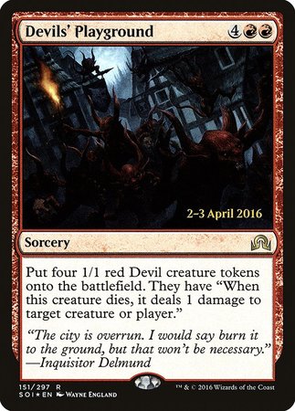 Devils' Playground [Shadows over Innistrad Promos]