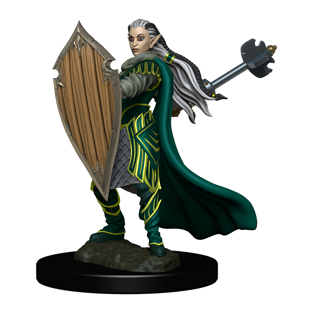 D&D Premium Painted Figures Elf Paladin Female