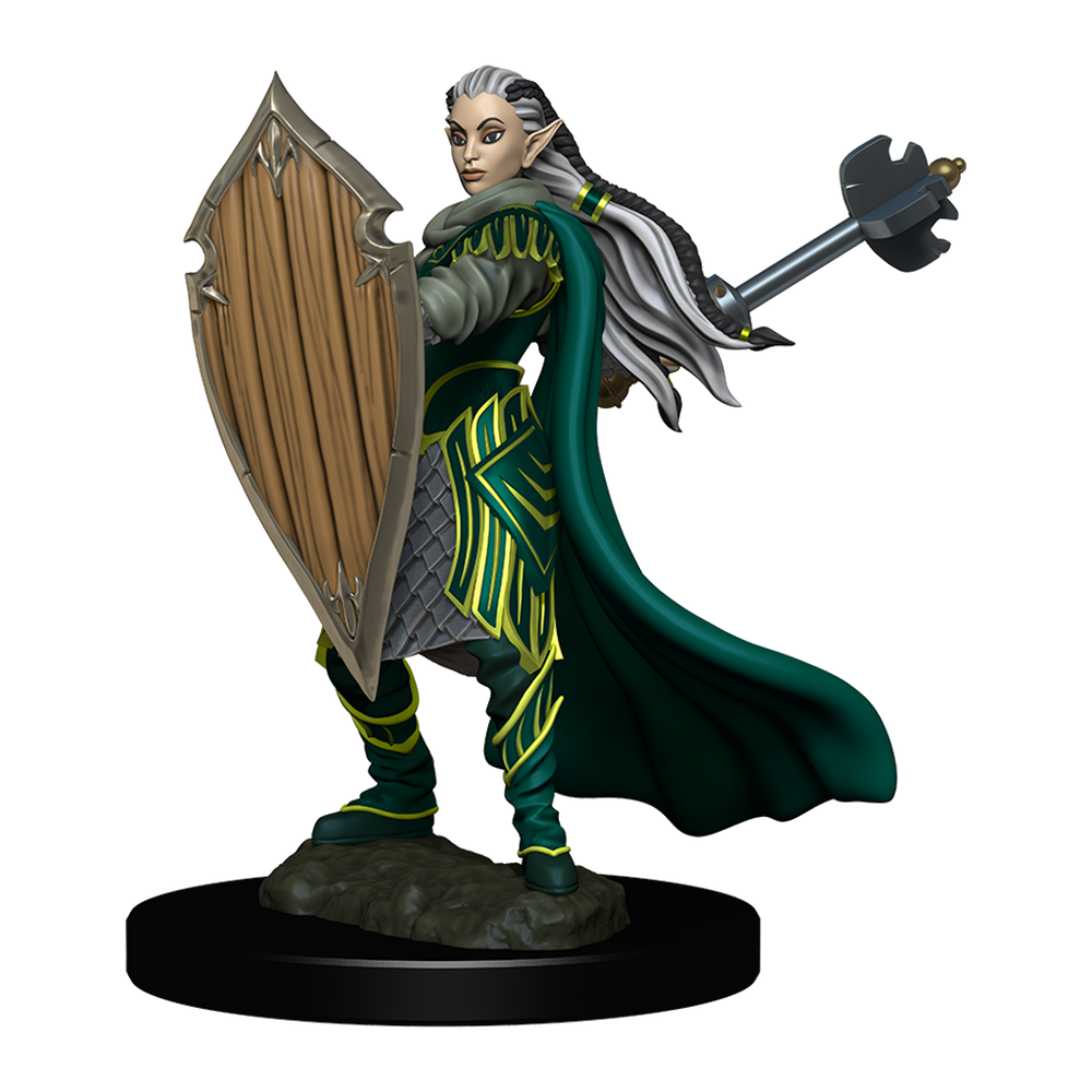 D&D Premium Painted Figures Elf Paladin Female