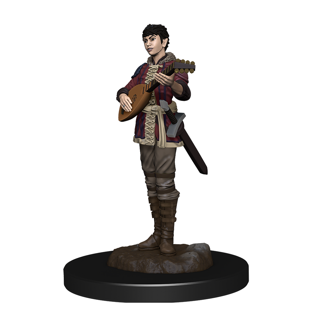 D&D Premium Painted Figures Half-Elf Bard Female