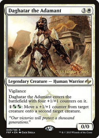 Daghatar the Adamant [Fate Reforged Promos]