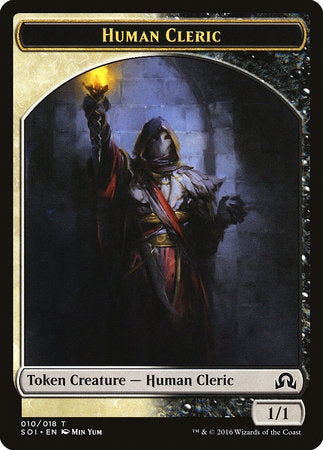 Human Cleric Token [Shadows over Innistrad Tokens]