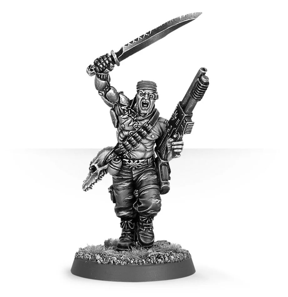 Warhammer 40000: Astra Militarum Colonel 'Iron Hand' Straken