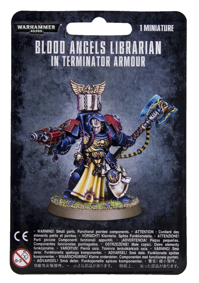 Warhammer 40000: Blood Angels Librarian In Terminator Armour