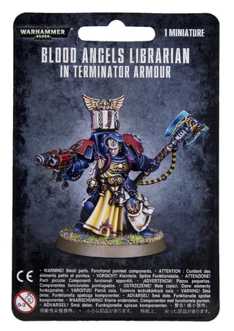 Warhammer 40000: Blood Angels Librarian In Terminator Armour