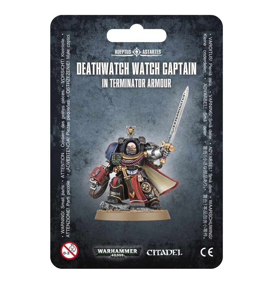 Deathwatch Captain with Terminator Armour