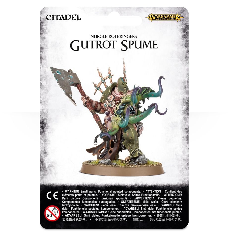 Warhammer Age of Sigmar: Maggotkin of Nurgle Gutrot Spume