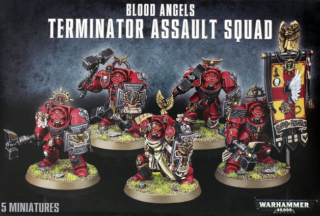 Warhammer 40000: Blood Angels Terminator Assault Squad