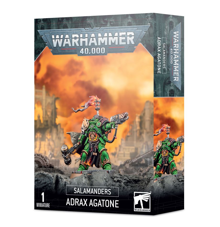 Warhammer 40000: Salamanders Adrax Agatone