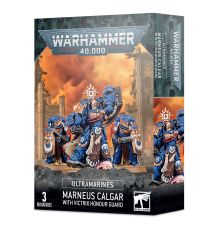 Warhammer 40000: Ultramarines Marneus Calgar with Victrix Honour Guard