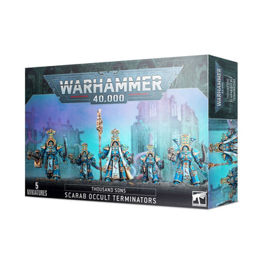 Warhammer 40000: Thousand Sons Scarab Occult Terminators*