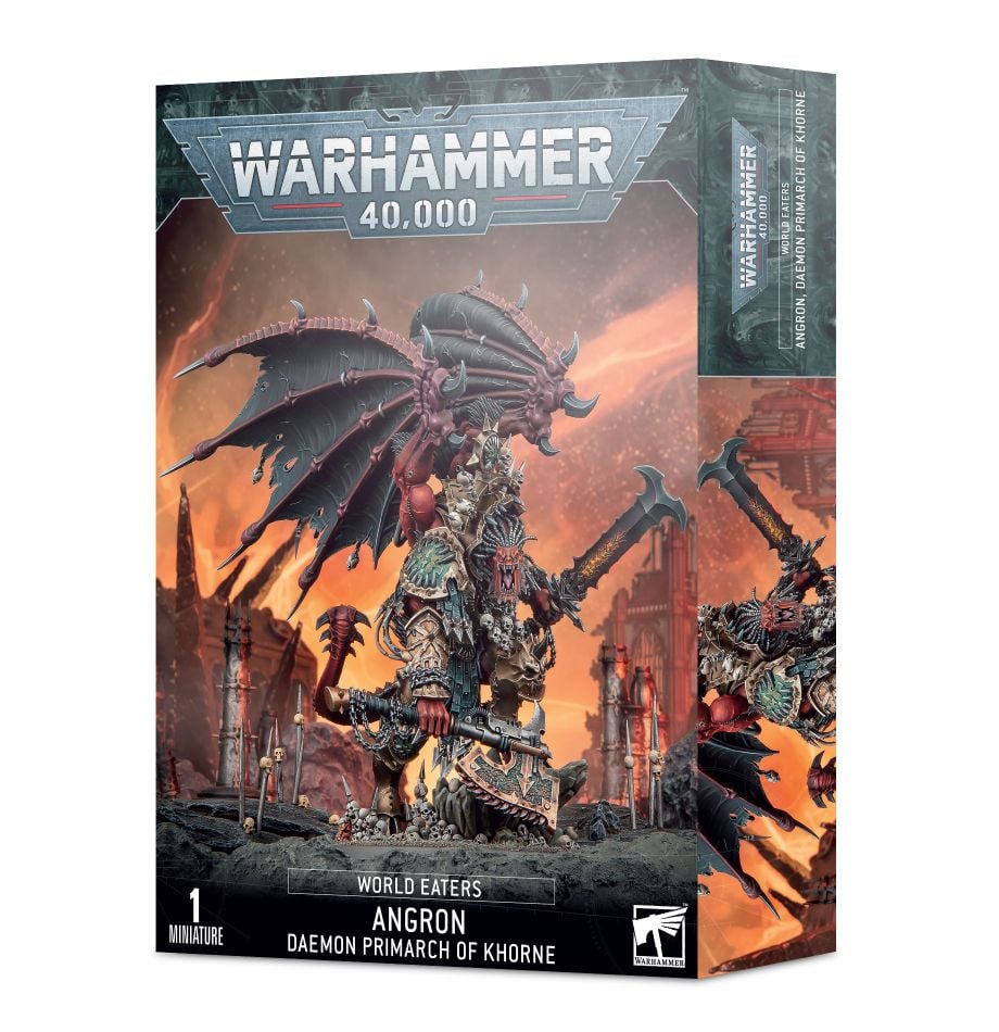 Warhammer 40000: World Eaters Angron Daemon Primarch of Khorne