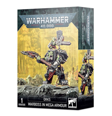 Warhammer 40000: Orks Warboss in Mega Armour