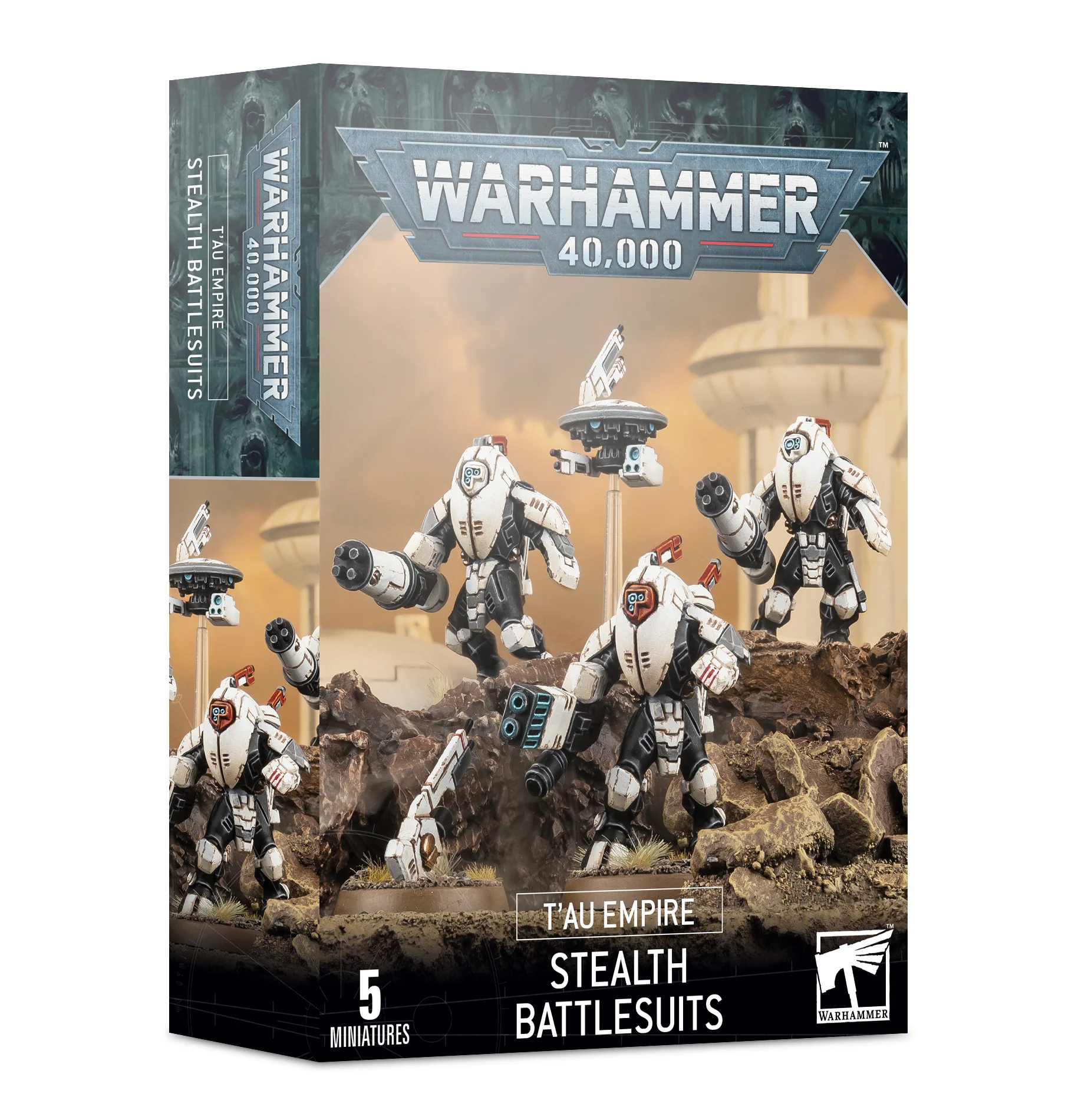 Warhammer 40000: T'au Empire Stealth Battlesuits*