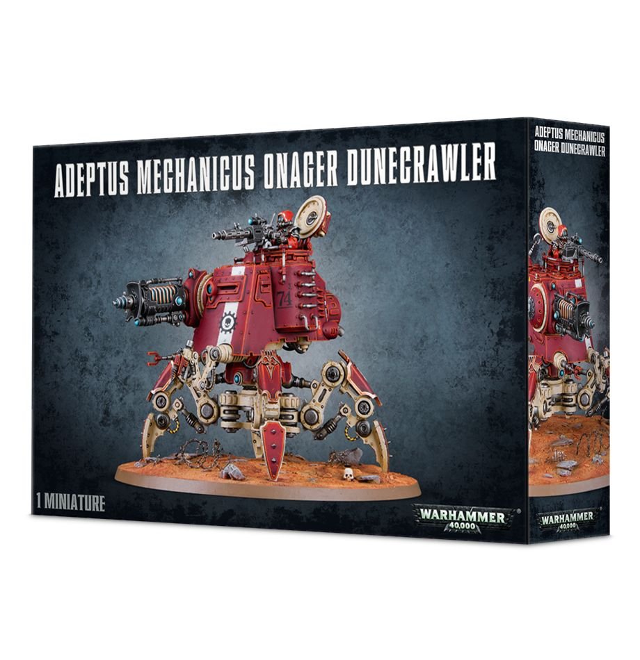 Warhammer 40000: Adeptus Mechanicus Onager Dunecrawler