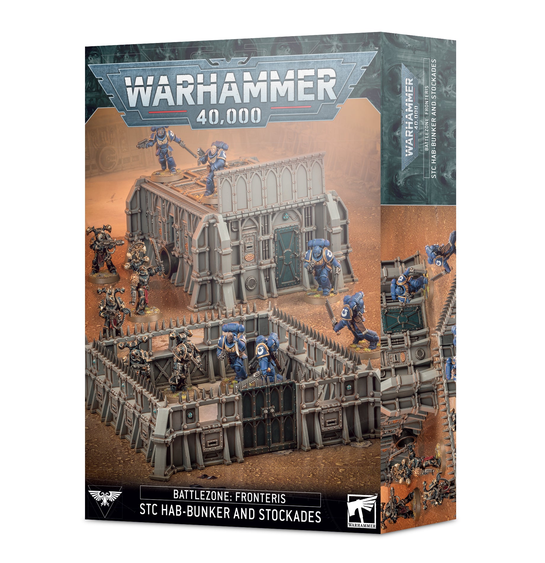 Warhammer 40000: Battlezone Fronteris STC Hab-Bunker & Stockades