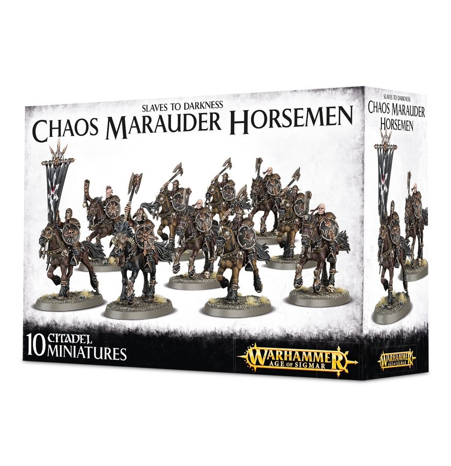 Warhammer Age of Sigmar: Slaves to Darkness Chaos Marauder Horsemen