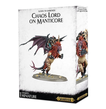 Warhammer Age of Sigmar: Slaves to Darkness Chaos Lord on Manticore