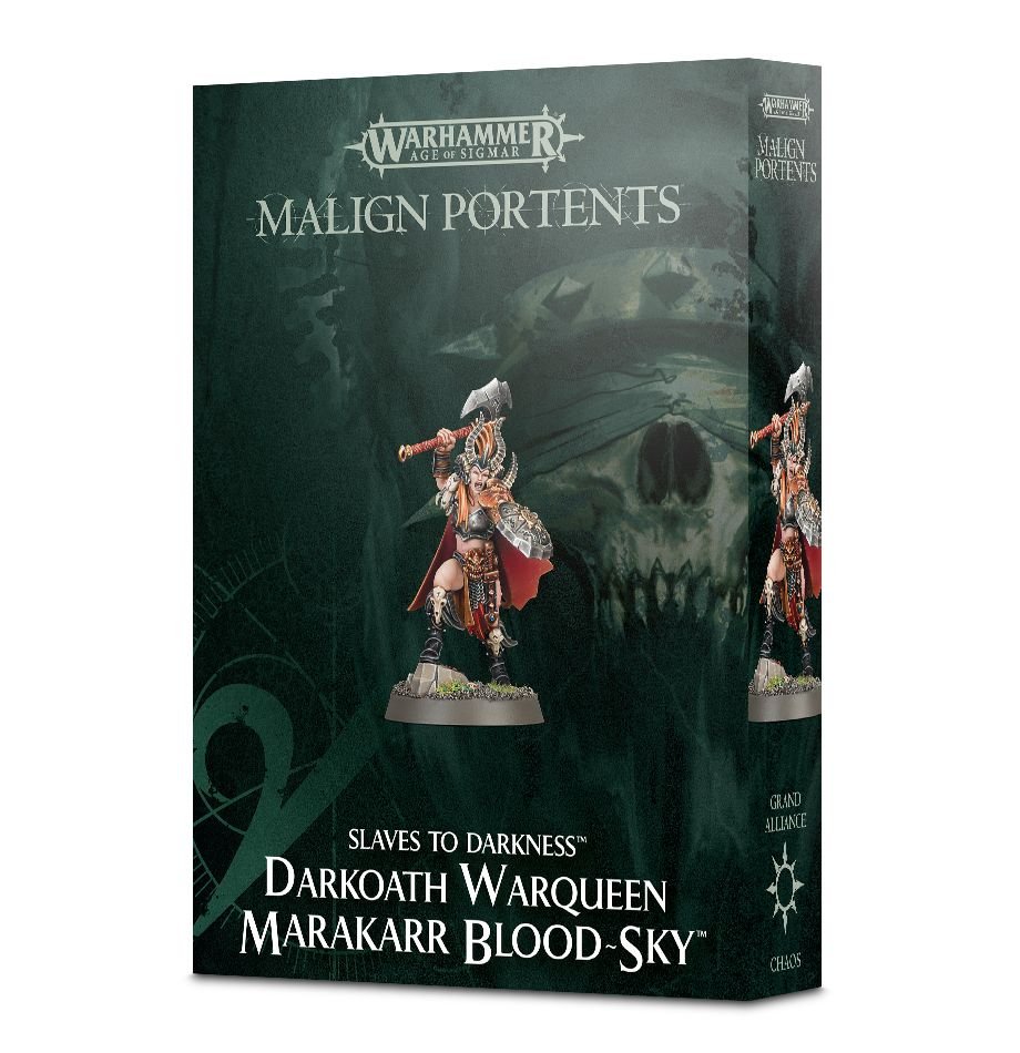 Warhammer Age of Sigmar: Slaves to Darkness Darkoath Warqueen Marakarr Blood-sky