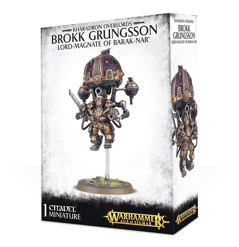 Warhammer Age of Sigmar: Kharadron Overlords Brokk Grundsson Lord-Magnate Barak-Nar