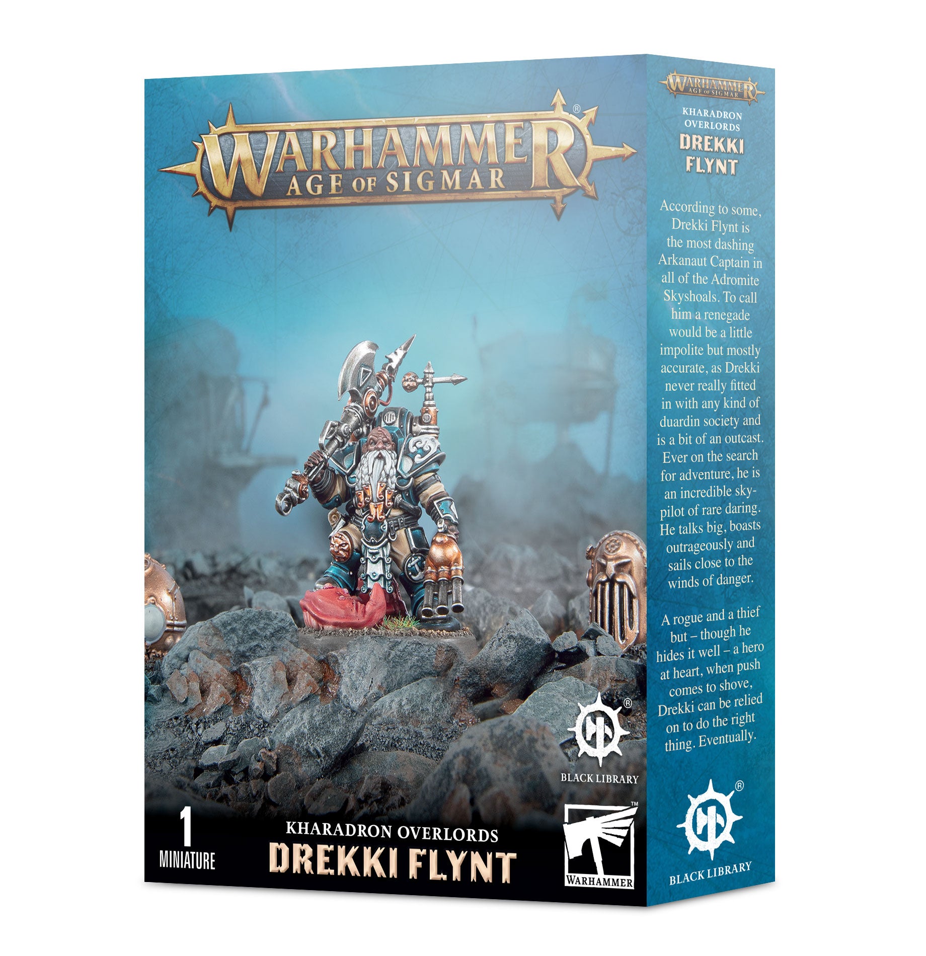 Warhammer Age of Sigmar: Kharadron Overlords Drekki Flynt