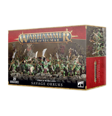 Warhammer Age of Sigmar: Orruk Warclans Savage Orruks