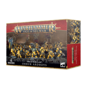OB Warhammer Age of Sigmar: Orruk Warclans Orruk Ardboyz