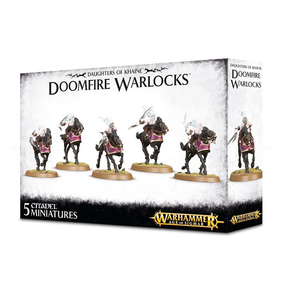 Warhammer Age of Sigmar: Daughters of Khaine Doomfire Warlocks/Dark Riders