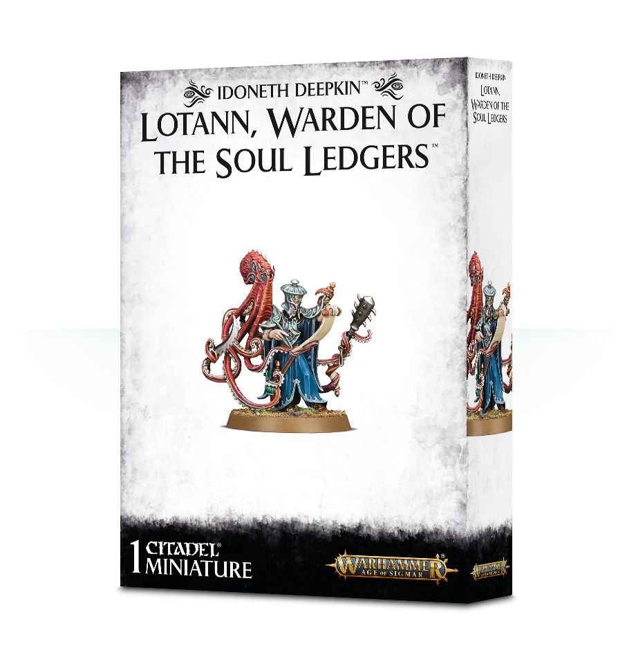 Warhammer Age of Sigmar: Idoneth Deepkin Lotann Warden of the Soul Ledgers