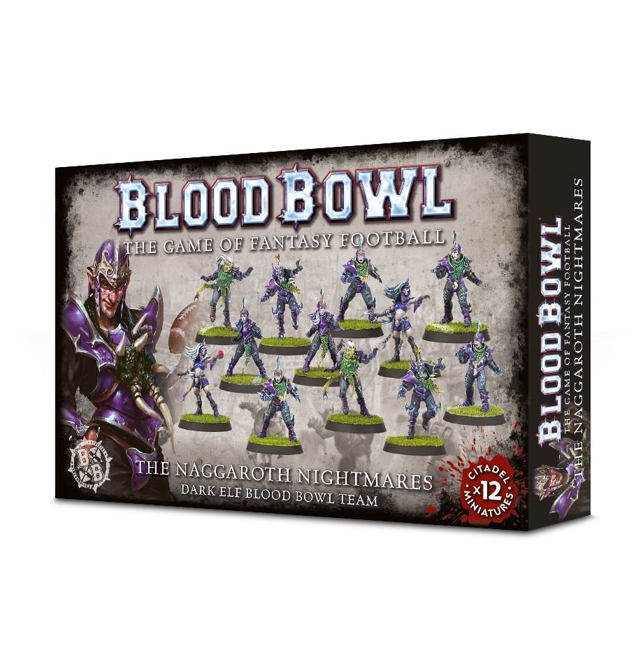 Blood Bowl: Naggaroth Nightmares Dark Elf Team