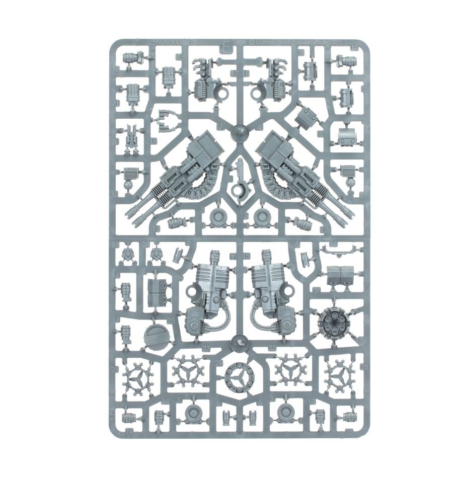 Warhammer Horus Heresy: Legiones Astartes Leviathan Dreadnought Ranged Weapons Frame