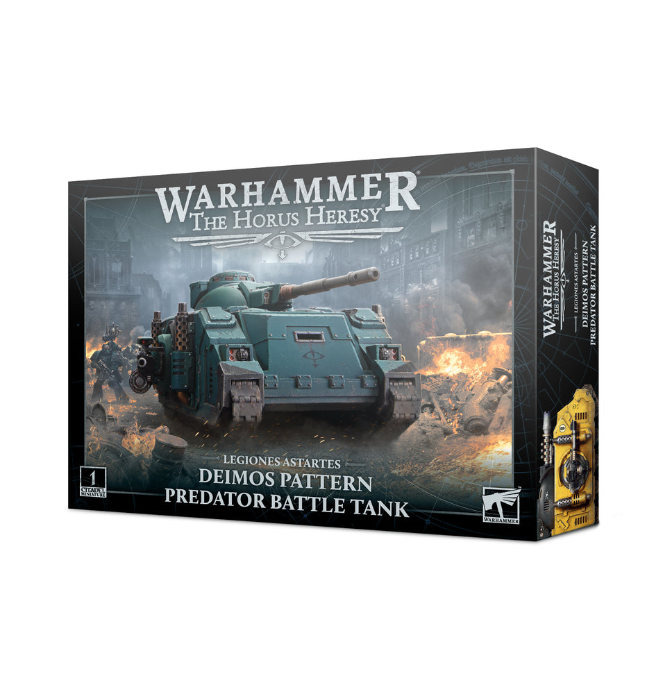 Warhammer Horus Heresy: Legiones Astartes Deimos Pattern Predator Battle Tank