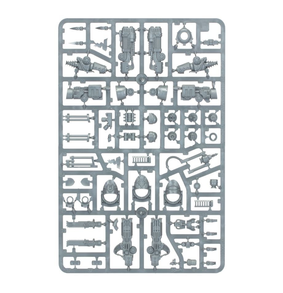 Warhammer Horus Heresy: Legiones Astartes Contemptor Dreadnought Weapons Frame 2