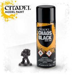 Citadel Colour Spray: Chaos Black 400ml*