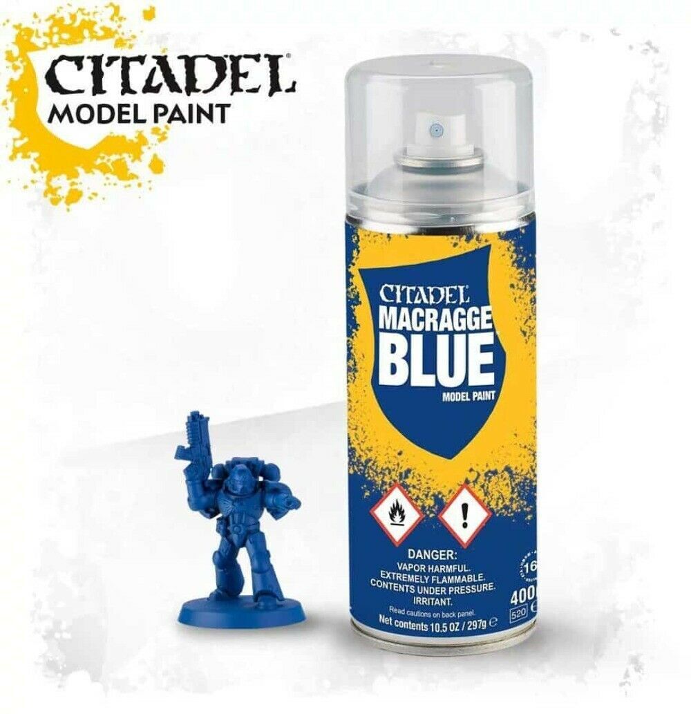 Citadel Colour Spray : Macragge Blue 400ml