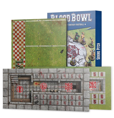 Blood Bowl: Sevens Pitch & Dugouts