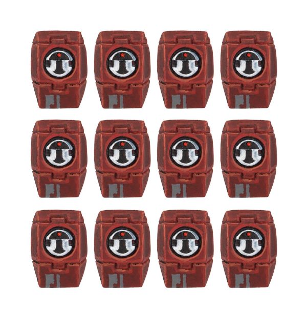 Warhammer 40000: T'au Empire Farsight Enclave Firewarrior Shoulder Pads