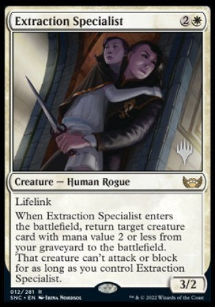 Extraction Specialist (Promo Pack) [Streets of New Capenna Promos]