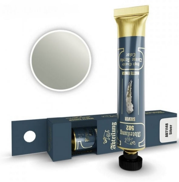 Abteilung 502: High Quality Dense Acrylic Colors - Silver