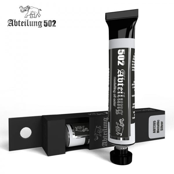 Abteilung 502: Modelling Oil Color - Metallic Silver