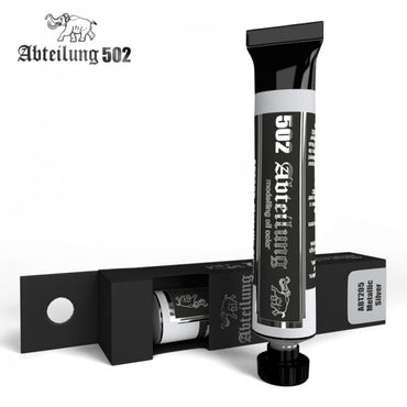 Abteilung 502: Modelling Oil Color - Metallic Silver