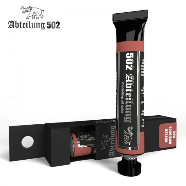 Abteilung 502: Modelling Oil Color - Dark Brick Red