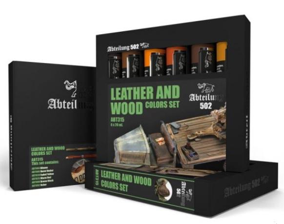 Ak-Interactive: Leather And Wood Colors Set