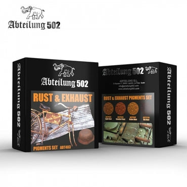 Abteilung 502: Rust & Exhaust Pigments Set
