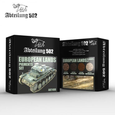 Ak-Interactive: Abteilung 502 European Lands Pigments Set