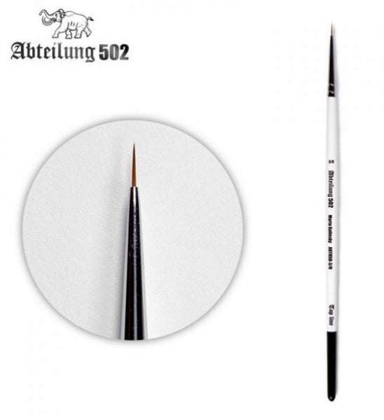 Abteilung 502 Marta Kolinsky Brush 3/0
