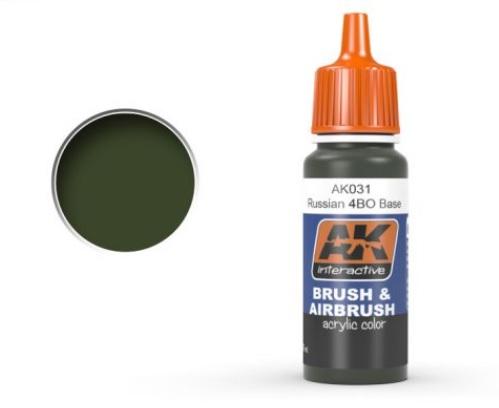 Ak-Interactive: Russian 4B0 Base Acrylic Paint
