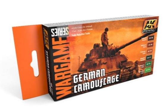 Ak-Interactive: German Camouflage Colors Set