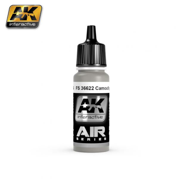 Ak-Interactive: Fs 36622 Camouflage Grey Acrylic Paint