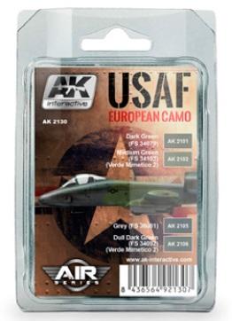 Ak-Interactive: Usaf European Camo Air Series Set